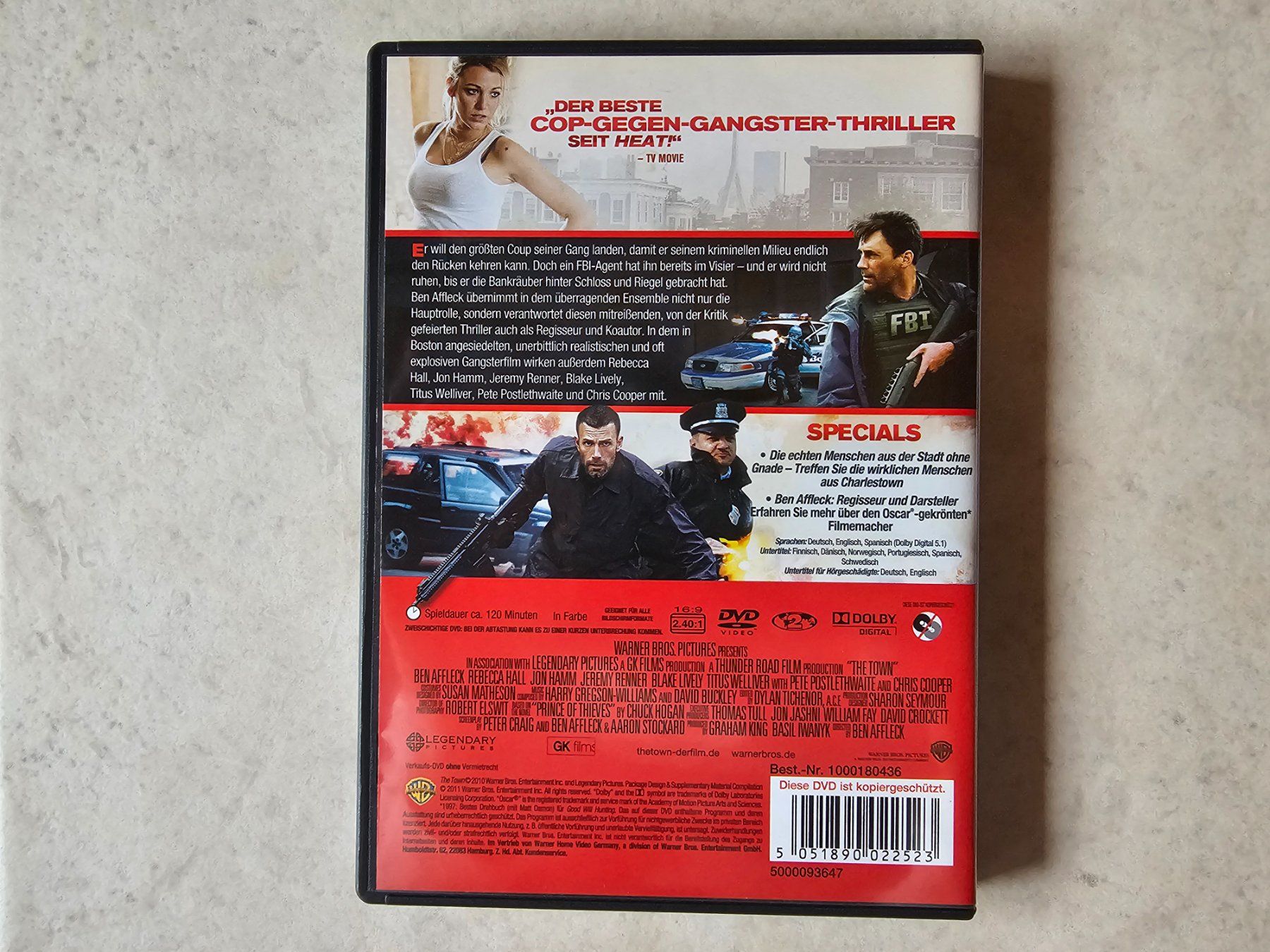 Tutti i DVDs: The Town  -  Stadt ohne Gnade – Usato da Schneisingen venduto da backstore24 1