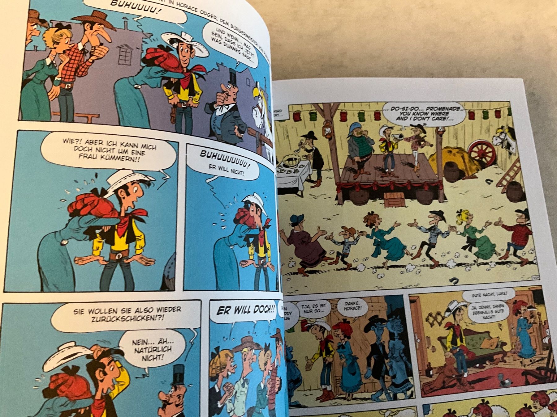 Fumetti: Lucky Luke - Die Verlobte - Comic Band 48 – Usato da Agriswil venduto da Ueli03 1