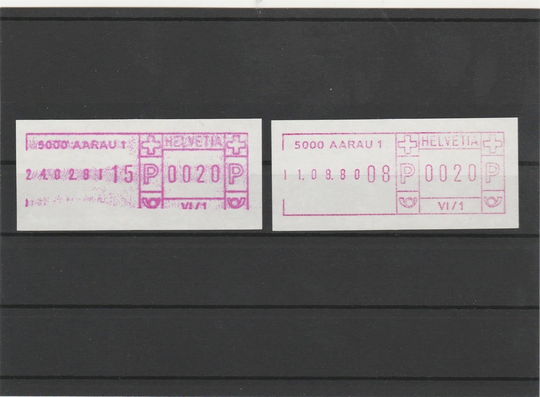 Tous les timbres: SFS Nr. 6 von Aarau – D'occasion à Oberglatt ZH par Wiedmi6