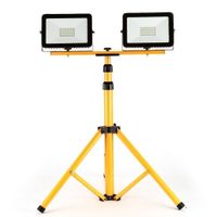 LED Strahler Baustrahler 50W mit Stativ