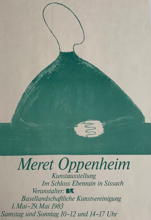 Meret OPPENHEIM (1913-1985) Plakat | Kaufen Auf Ricardo