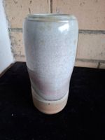 Vintage Keramik Vase, Handarbeit, signiert, Top Zustand