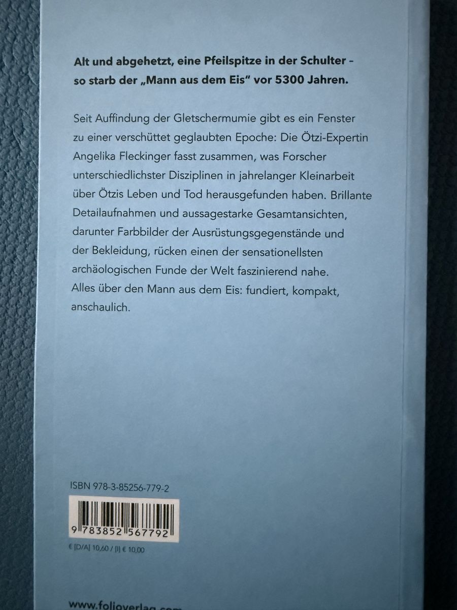Bücher: Buch „Ötzi“ – Neu (gemäss Beschreibung) aus Wattwil von JessyGoesBad 1