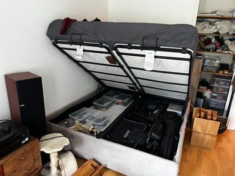 Letti: 180 cm Bett mit Stauraum – Usato da Zürich venduto da blomp 3