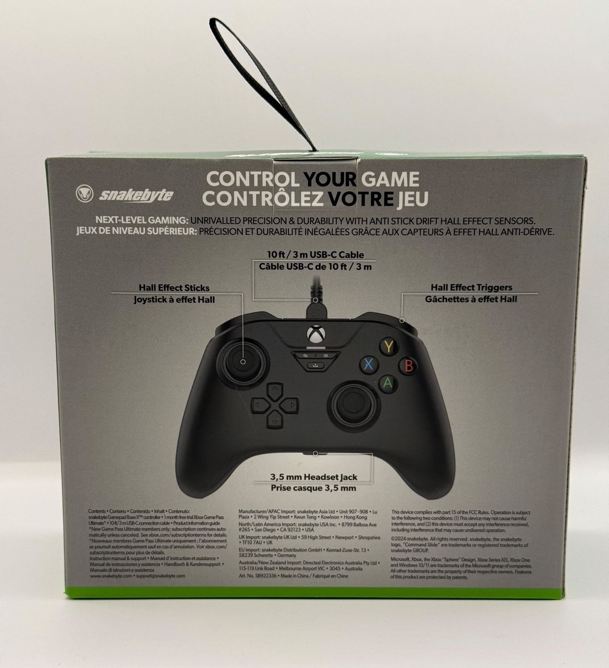 Controller: GAMEPAD BASE X - BLACK - XBOX - NEW – Nuovo e nell'imballaggio originale da Dietikon venduto da gab_qz7y 1