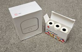 Phomemo T02 Bluetooth Thermodrucker inkl. 3er Papier-Set