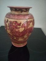 Antike Vase mit Drachenmotiv - Vintage Keramik Topf!