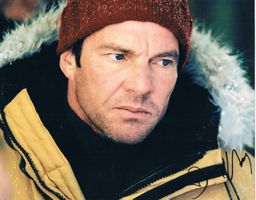 Dennis Quaid 1954- Autogramm signiert Foto 20x25cm