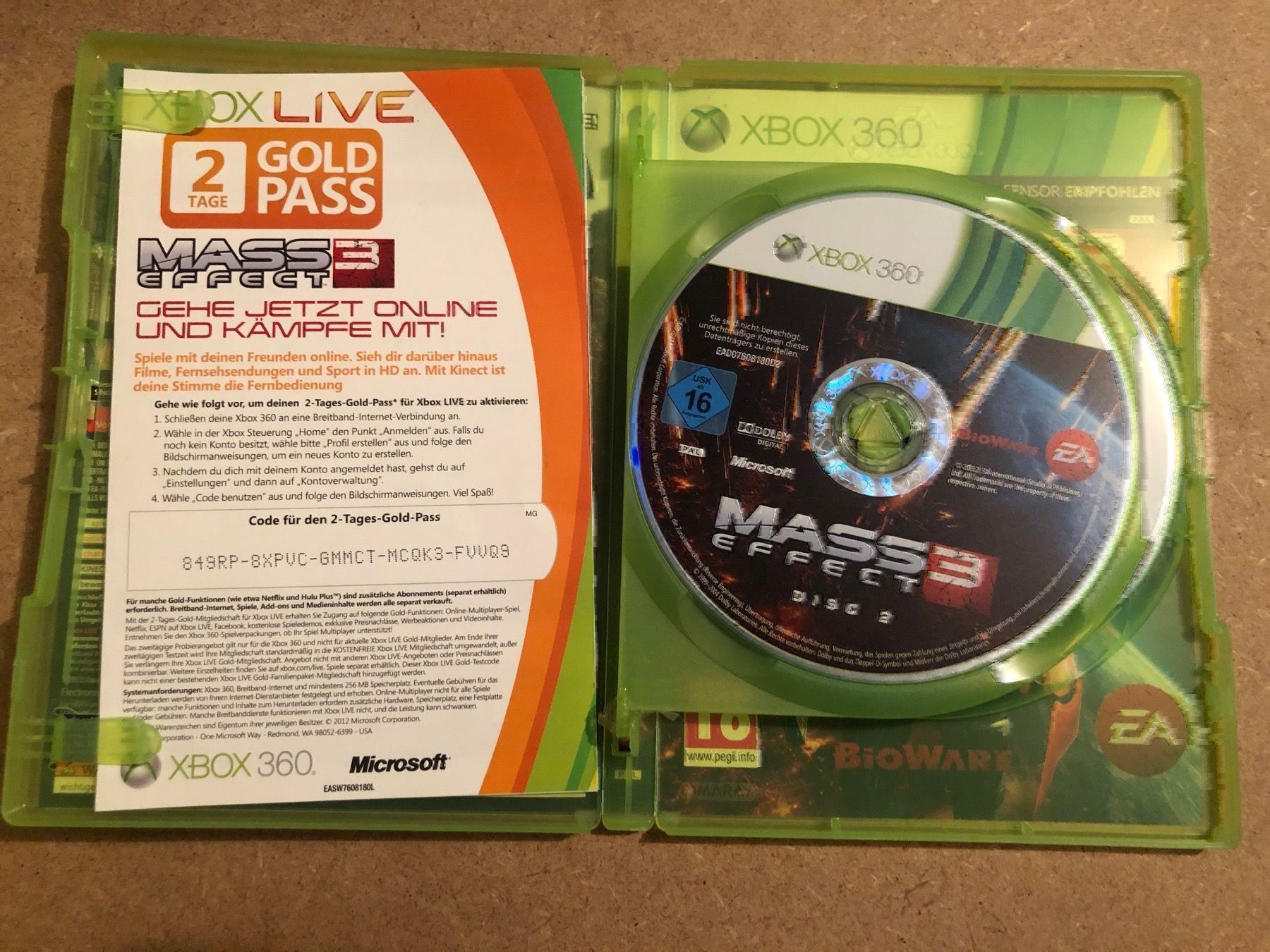 Giochi: Mass Effect 3 für Xbox 360 – Usato da Kestenholz venduto da Mad18 2