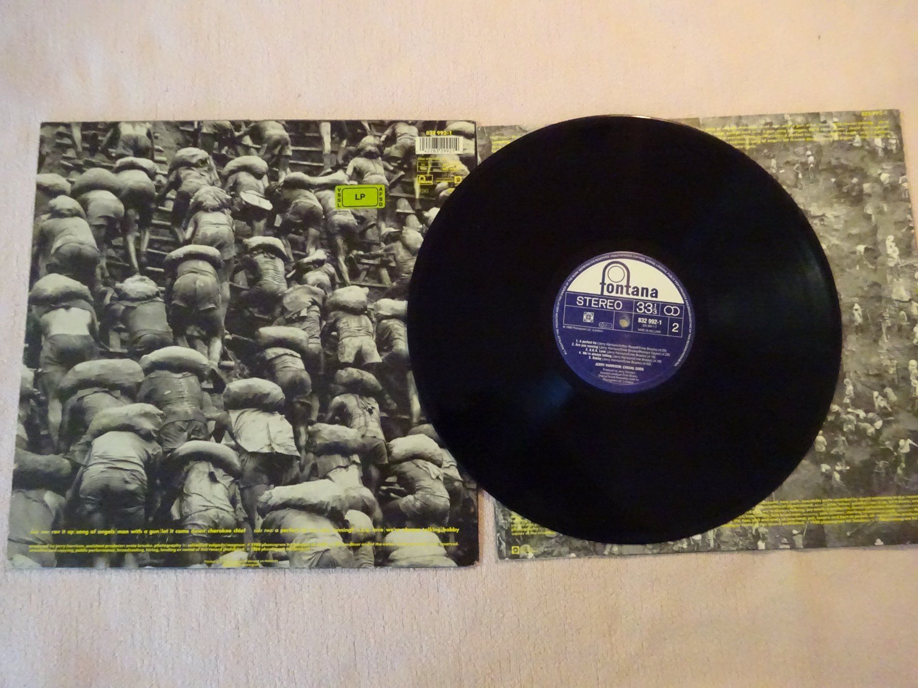 Dischi in vinile: TALKING HEADS - JERRY HARRISON ** CASUAL GODS – Usato da Luzern venduto da xrayspex99 1