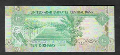 Banconote: United Arab Emirates  10 Dirhams  Bankfrisch – Nuovo (secondo la descrizione) da Gordola venduto da coinsandnotes 1
