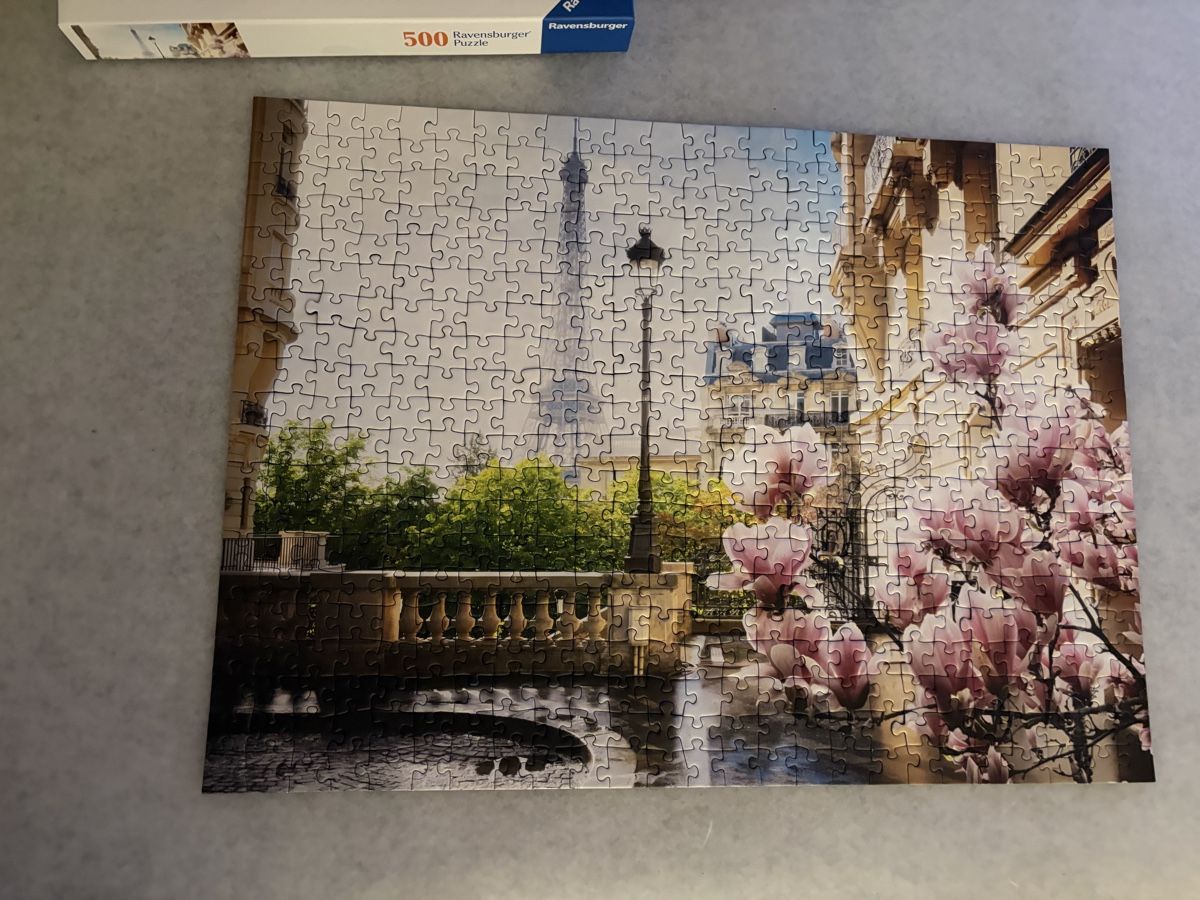 Ravensburger Puzzle: Puzzle Paris 500 Teile – Usato da Laupersdorf venduto da eliza23