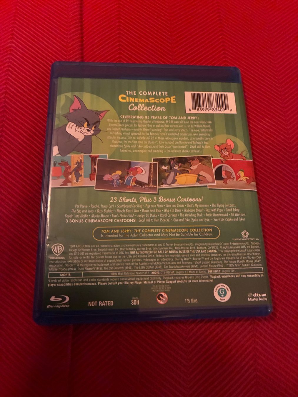 Tutti i DVDs: Tom and Jerry (Warner Archive Blu-Ray) – Usato da Seuzach venduto da ephi7 1