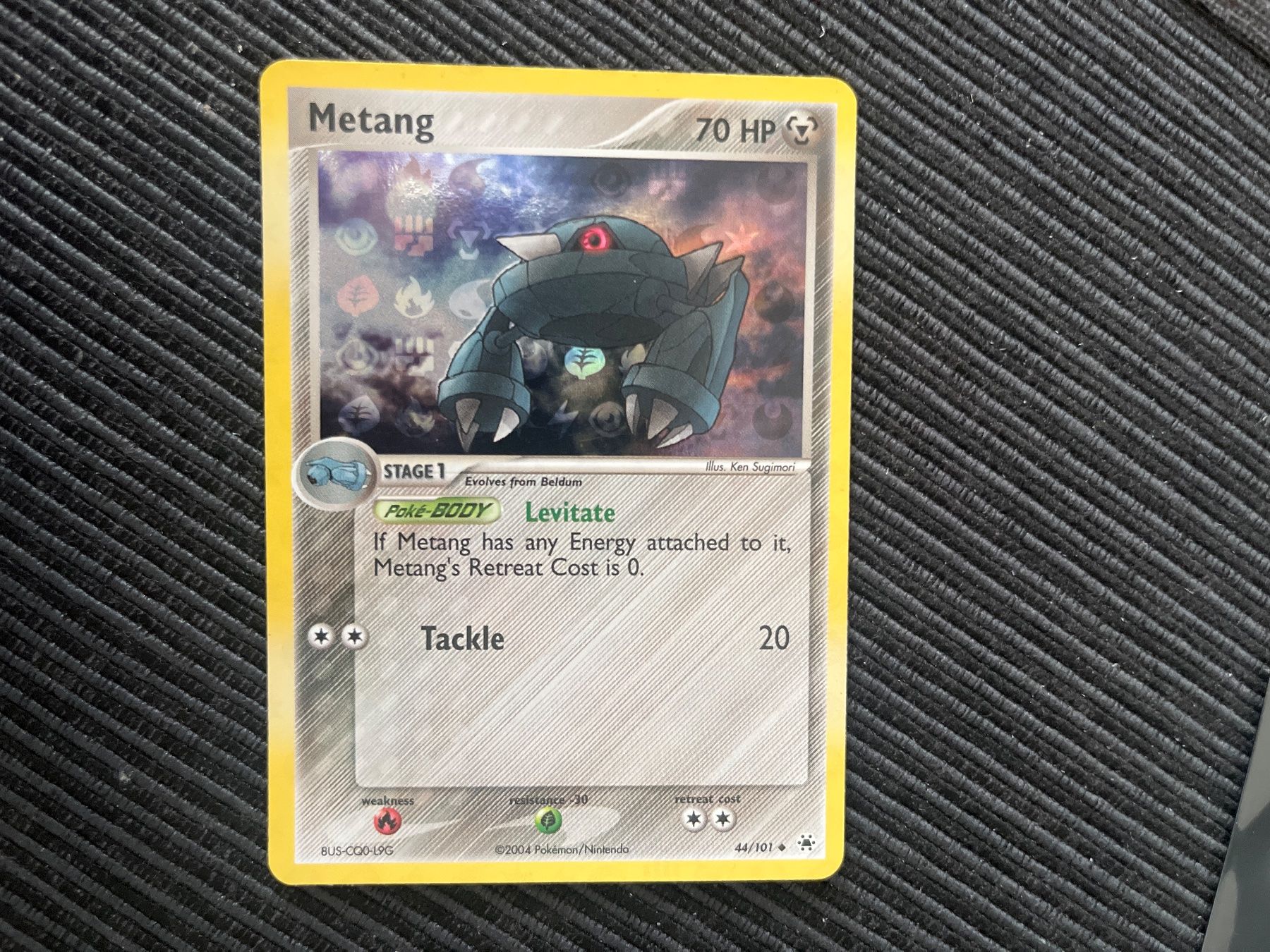 Pokémon Sammelbilder & Trading cards: Pokemon Metang Reverse Holo Rare EX Hidden Legends – Gebraucht aus Wabern von Collectfun