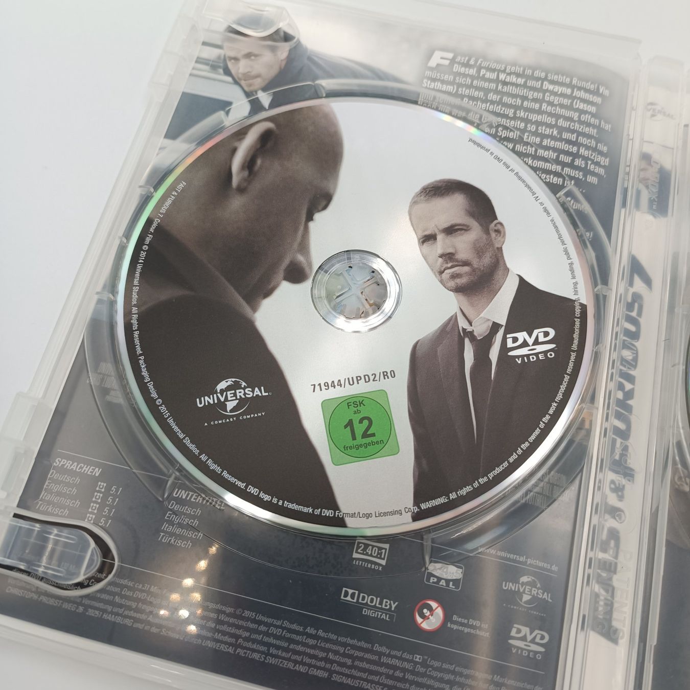 Tutti i DVDs: Fast & Furious 7 DVD – Usato da Schlieren venduto da 2nd-Life 5