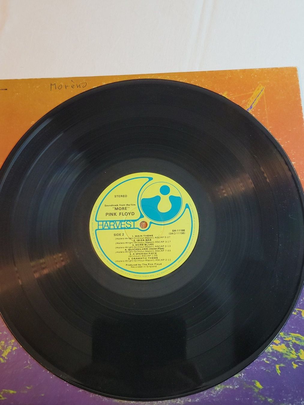 Dischi in vinile: Vinyle Pink Floyd - More (Soundtrack) – Usato da La Chaux-de-Fonds venduto da reu_kx5l 4