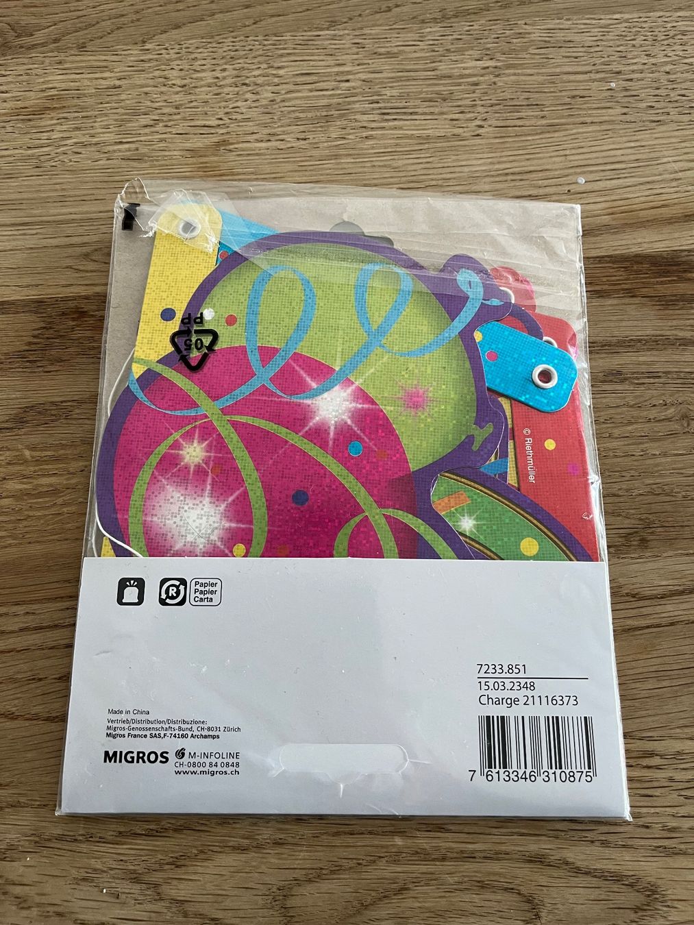 Migros Tutte le decorazioni: Happy Birthday Girlande 2M – Usato da Konolfingen venduto da takkie 1
