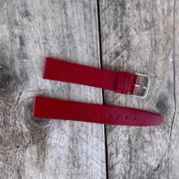 18mm Classic Watch Strap/ Uhrenarmband Red