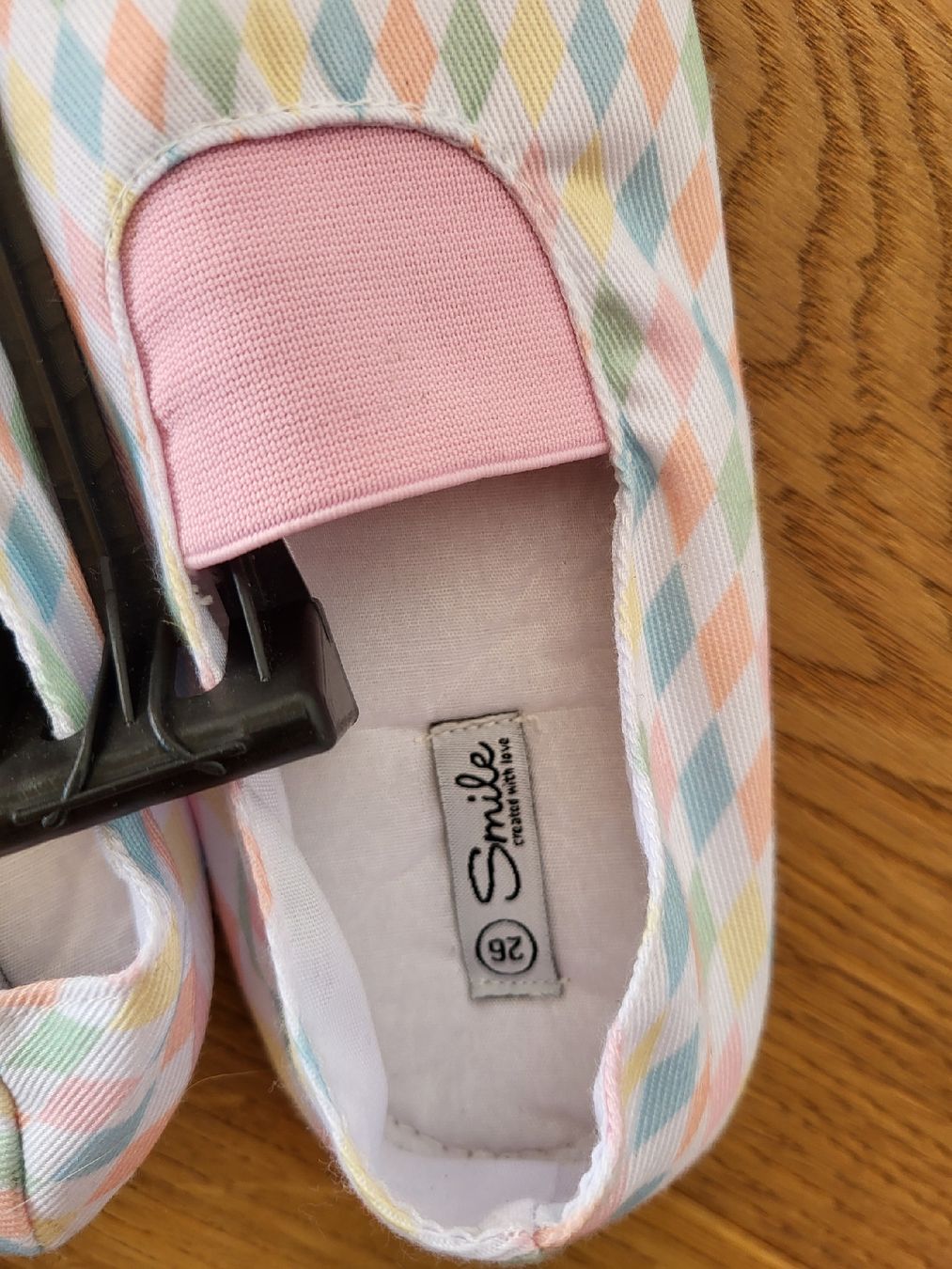 Schuhe für Mädchen: Hausschuhe/ Turnschlappen Gr. 26 Smile – Neu und originalverpackt aus Mund von joe_m2w8 2
