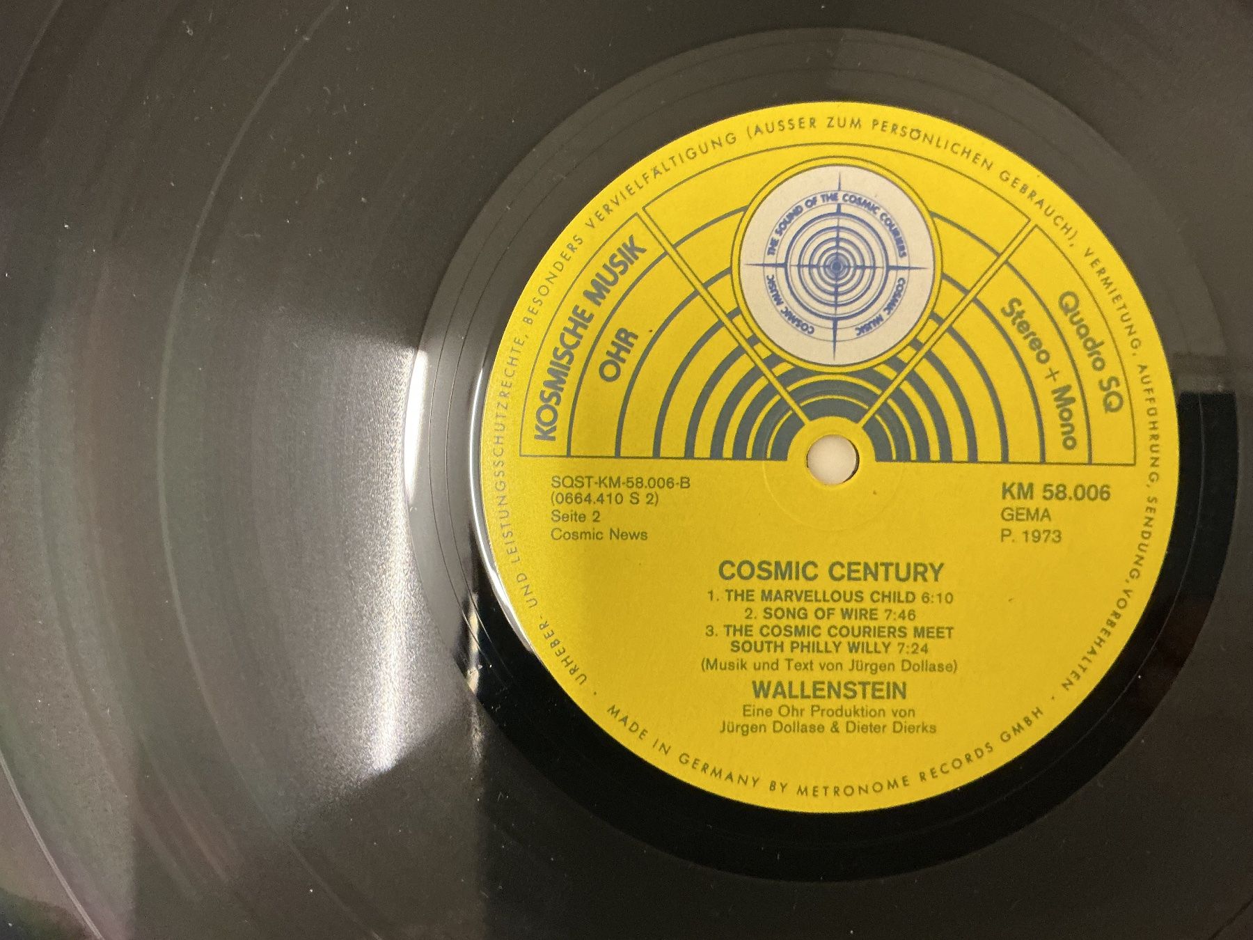 Vinyles: Wallenstein LP - Cosmic Century – D'occasion à Winterthur par Tumko-Vinyl 1