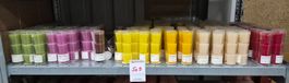 509 Posten Kerzen aus Liquidation