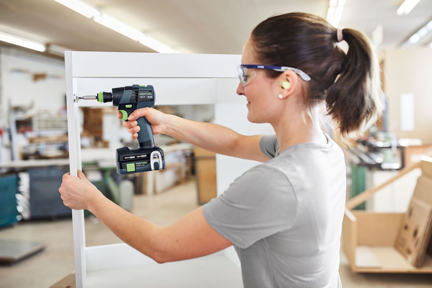 Festool Perceuses: Festool TXS 18 C 3,0-Set Bohrschrauber – Neuf avec emballage d'origine à Bottighofen par zaap 6