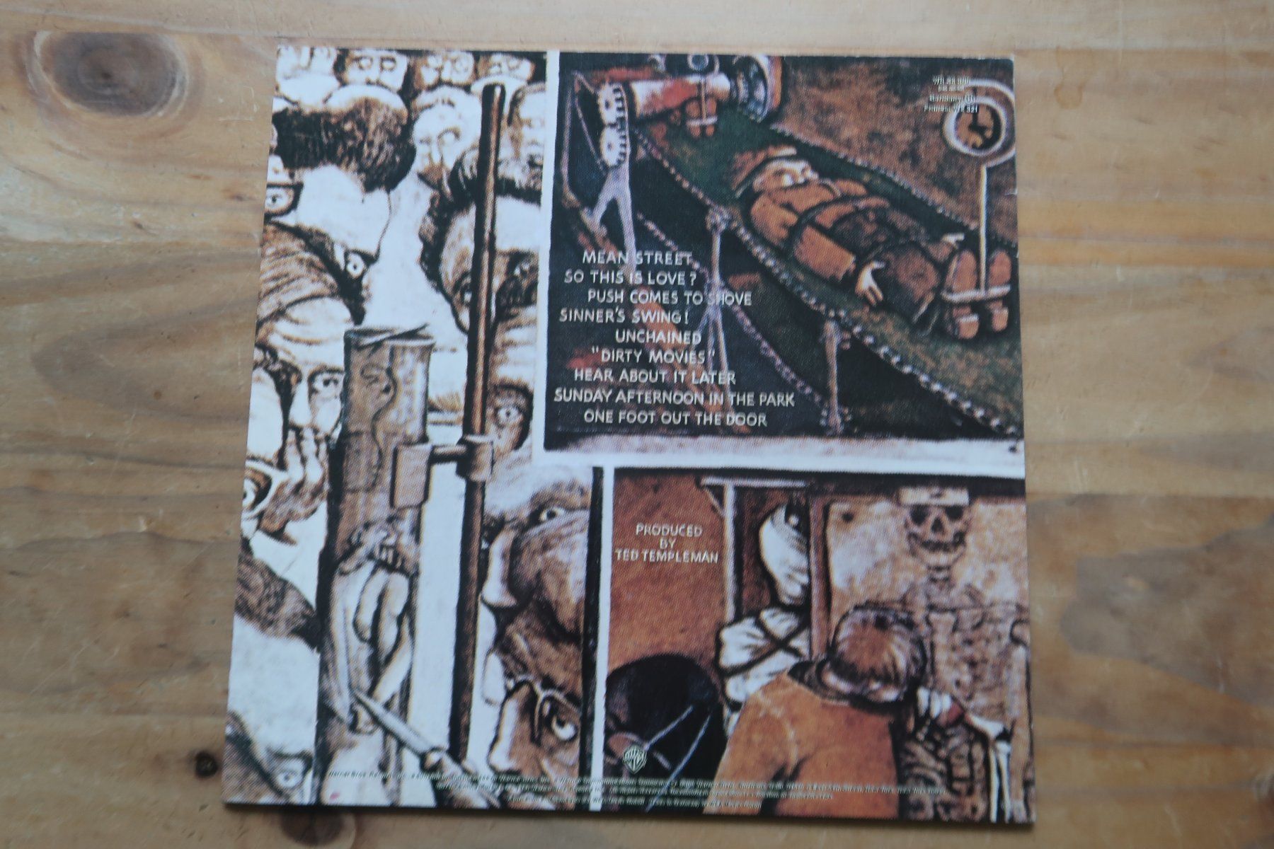 Dischi in vinile: VAN HALEN - FAIR WARNING - mit UNCHAINED - VINYL LP – Usato da Basel venduto da Patiscat 1