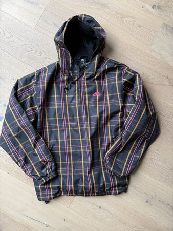 Nike SB Plaid Anorak Jacket Size M 
