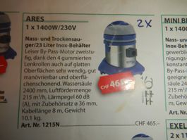 Staubsauger Elsea Ares 1400W - neu in Ovp - ohne Garantie
