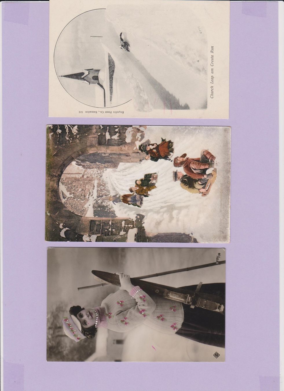 Cartoline postali: Wintersport   -   30 alte Ansichtskarten – Usato da Vitznau venduto da Ropaku 5