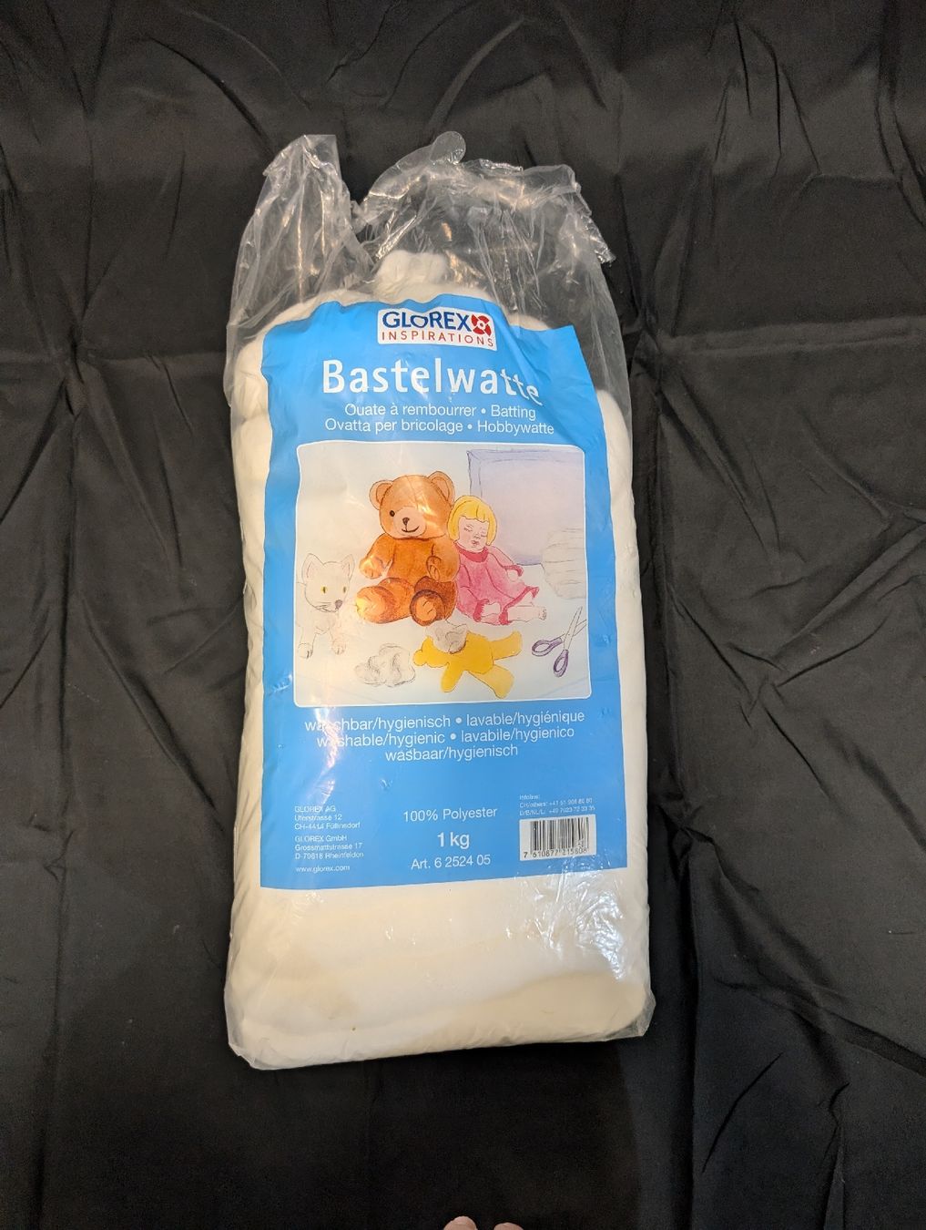 Materiale di riempimento: Glorex Bastelwatte 650g Polyester weiss – Usato da Wiezikon b.Sirnach venduto da CaRo_Second 4