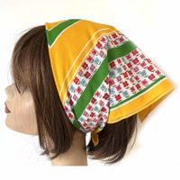 Baumwolltuch Bandana Kopftuch  Blüemli VINTAGE 1970s