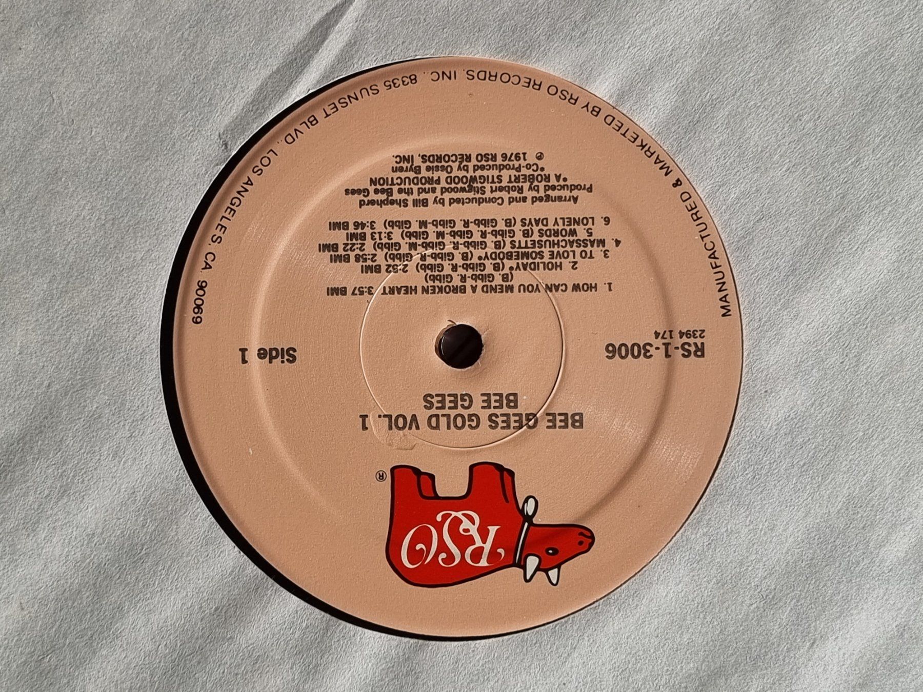 Dischi in vinile: LP BEE GEES GOLD VOLUME ONE POLYDOR 1976 – Usato da Düdingen venduto da Quartierstrasse 3