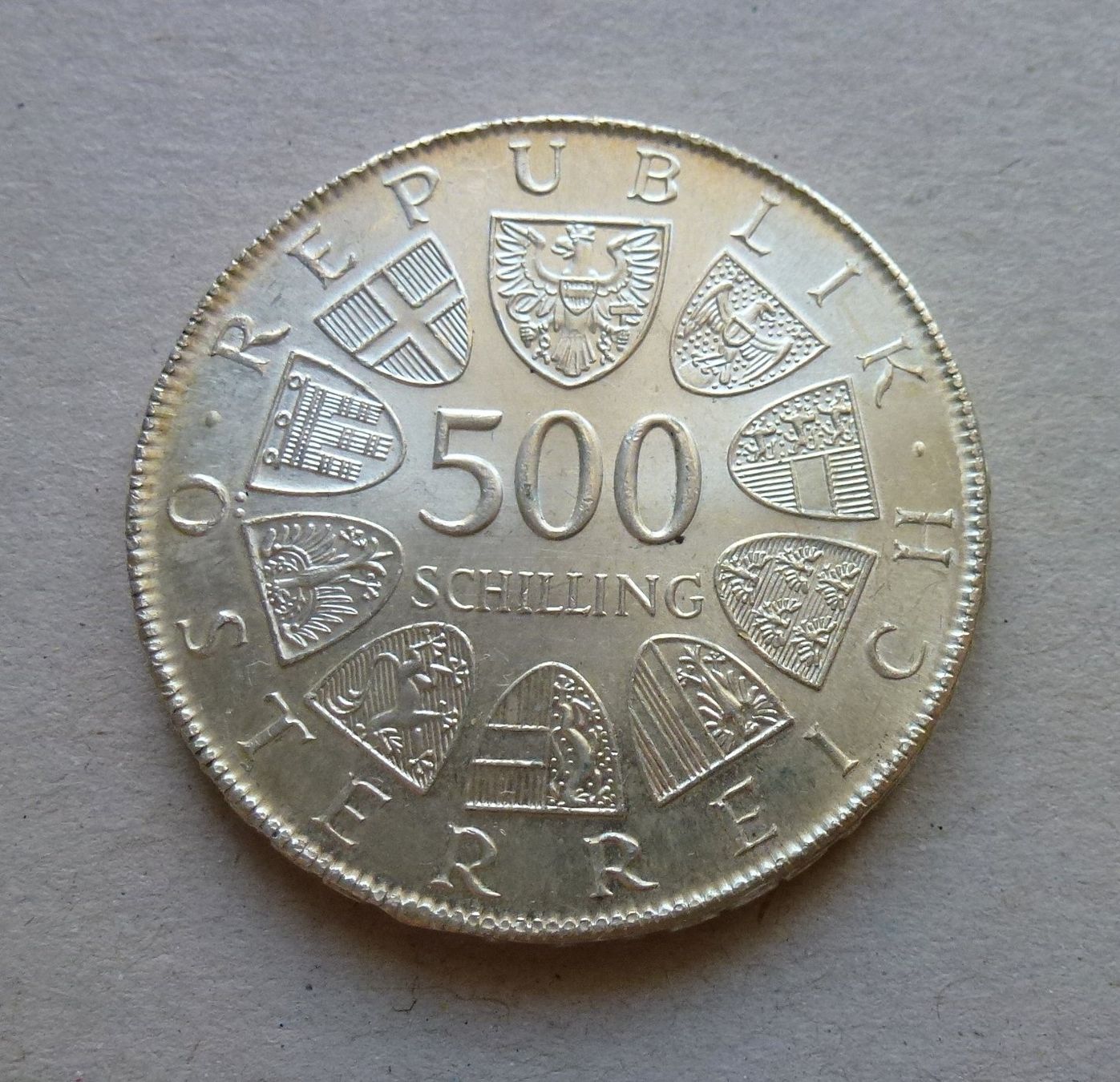 Tutti le monete: Österreich ++ 2x 500 Schilling Silber – Usato da Walkringen venduto da Casablanca777 1