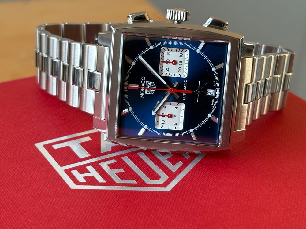 Tag Heuer Monaco Steve McQueen Fullset mit Garantie (Gebraucht) in ...