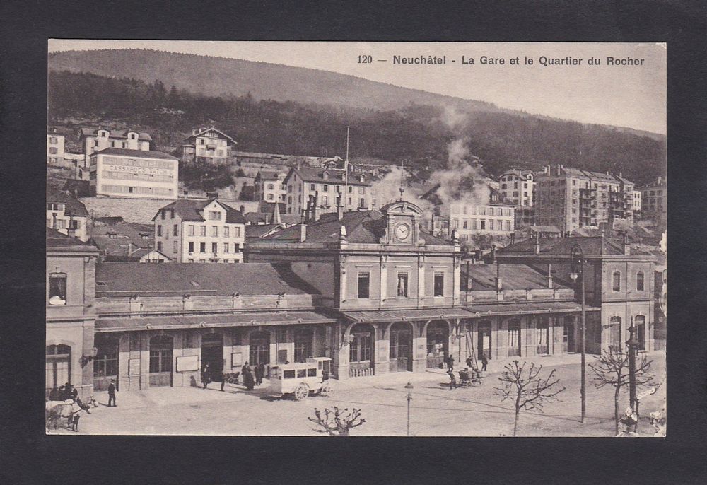 NEUCHÂTEL La Gare, Bahnhof Kaufen auf Ricardo