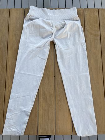 Teveo Leggings beige/grau meliert. Sehr guter Zustand