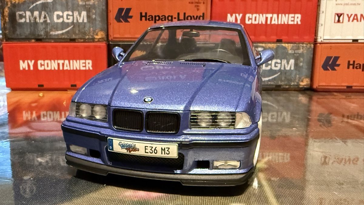 BMW Modellini d'auto: Modellauto BMW M3 E36 Coupe blau  – Nuovo (secondo la descrizione) da Basel venduto da Zomeg 2