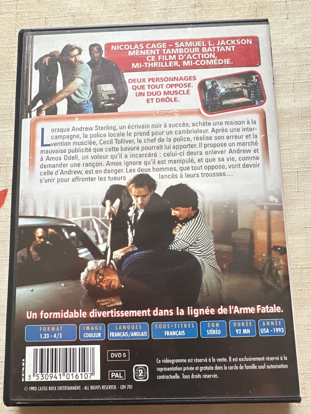 Tutti i DVDs: Amos & Andrew – Usato da Schaffhausen venduto da D-MAC 1