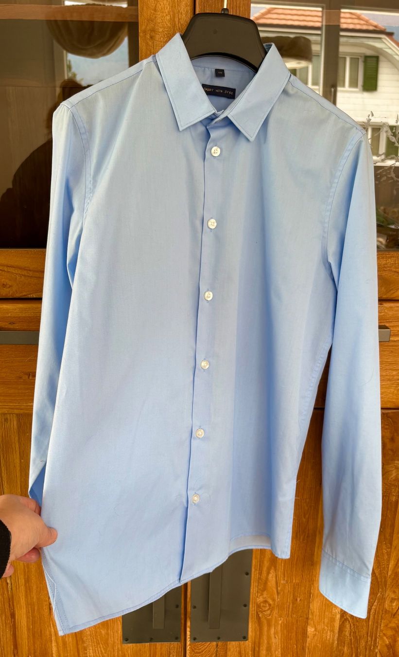 Hemden, T-Shirts & Polos: Hemd hellblau Smart with Style ,Gr.170, nur einmal getragen – Neu (gemäss Beschreibung) aus Siblingen von Vany_McDougall 2