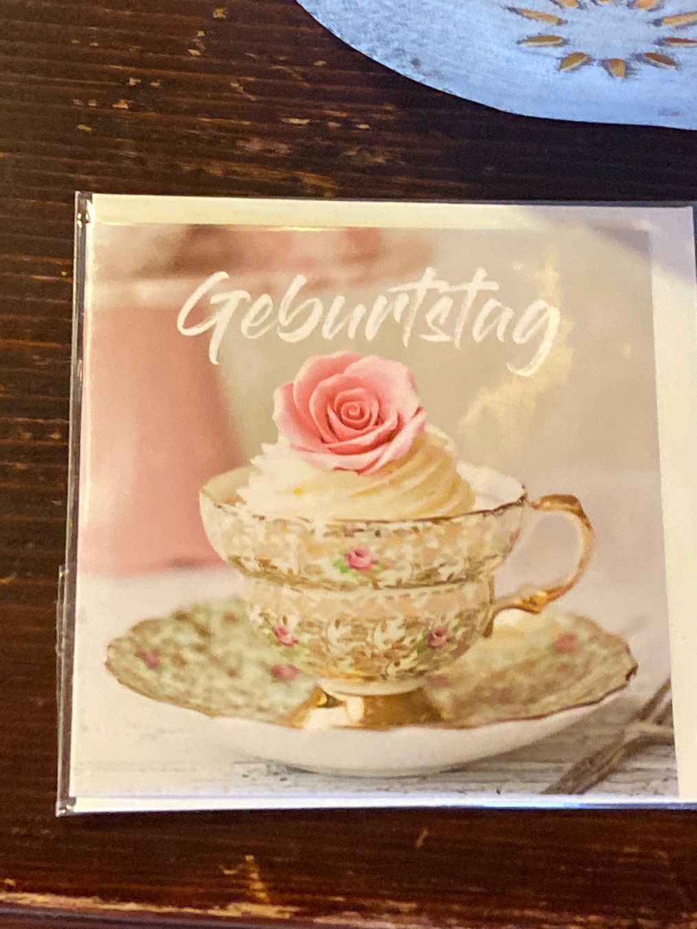 Cartoline: MINI GEBURTSTAGS KARTE-VINTAGE – Nuovo e nell'imballaggio originale da Meienried venduto da ManuelaBoutique 2
