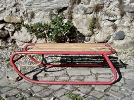 Vintage Schlitten Stahlrohrschlitten SKS
