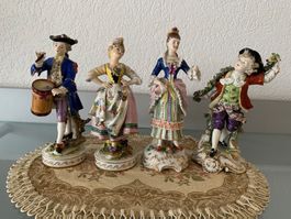Antike Porzellan Figuren Rokoko