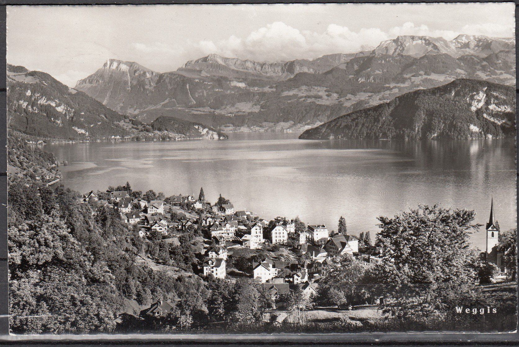 Cartoline postali: Ak Weggis LU – Usato da Herrliberg venduto da Lfrifda