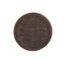 Italien 2  Centesimi 1867