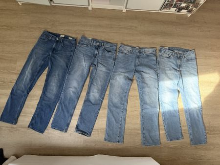 Hosen Herren Jeans 4 Stk. gemischt Grösse 30-32 Mix