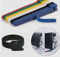 Nylon 20x Kabelbinder Klettband Klettverschluss Riemen
