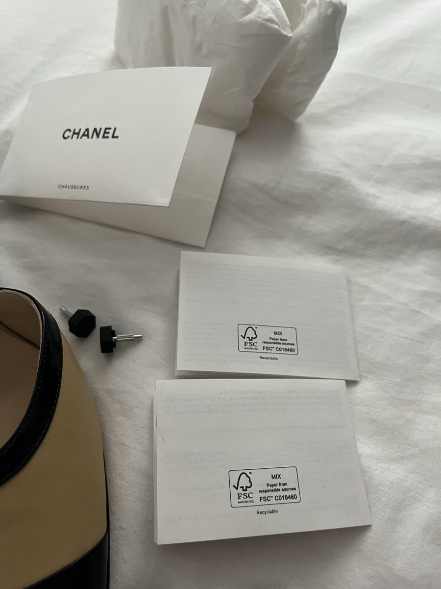 Chanel Scarpe da donna: CHANEL Pumps beige/black size 39 new condition – Nuovo e nell'imballaggio originale da Zürich venduto da ace_7yvh 4