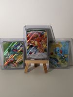 3 Pokemon Karten Glumanda Bisasam Schiggy NM 🇺🇸