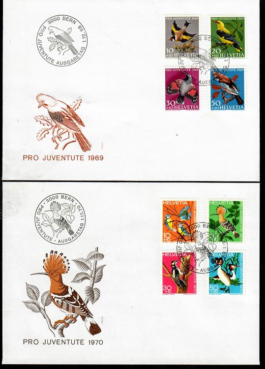 Pro Juventute, Konvolut von 20 FDC, ab 1965 bis 2006 3